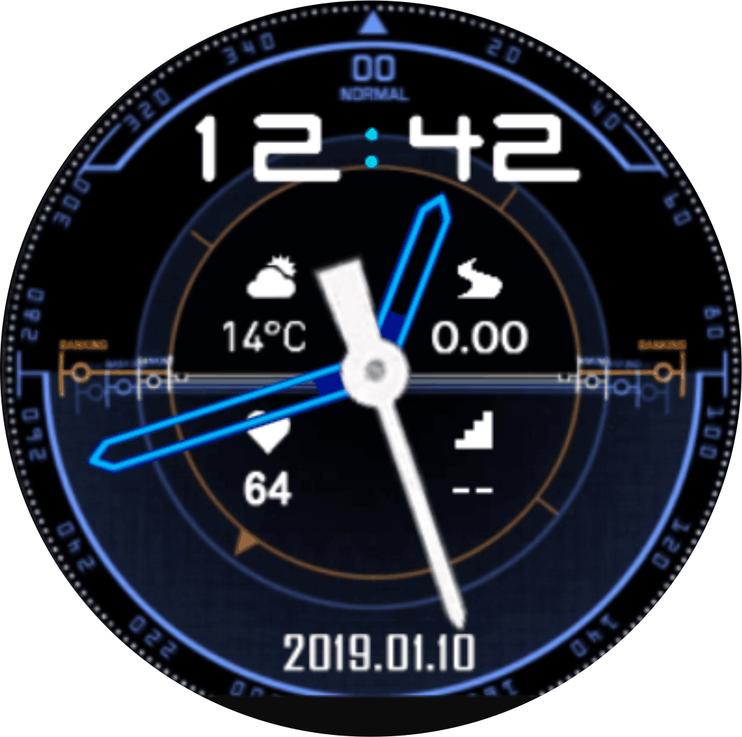 华米跃我Amazfit Pace, Stratos手表表盘