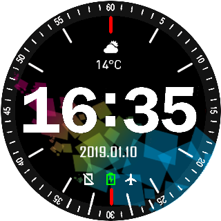 华米跃我Amazfit Pace, Stratos手表表盘