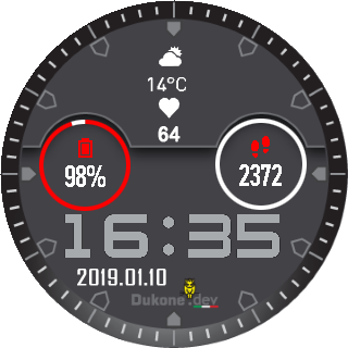 华米跃我Amazfit Pace, Stratos手表表盘
