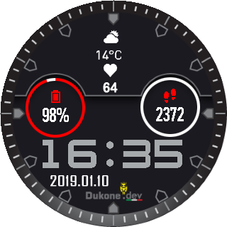 华米跃我Amazfit Pace, Stratos手表表盘
