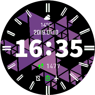 华米跃我Amazfit Pace, Stratos手表表盘
