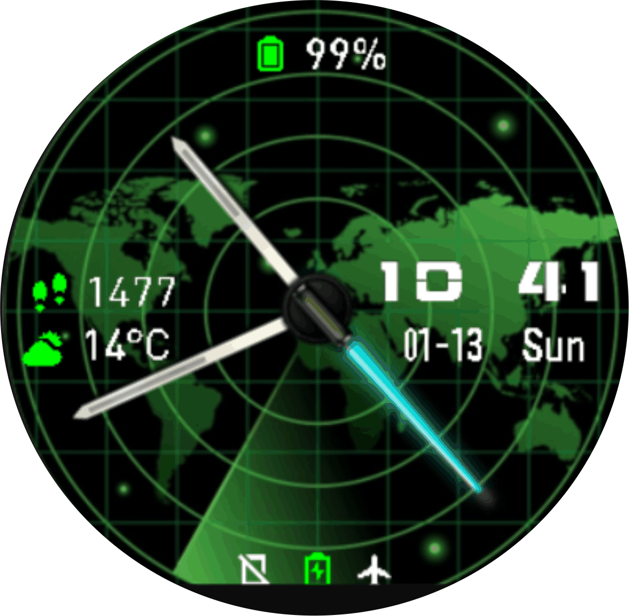 华米跃我Amazfit Pace, Stratos手表表盘