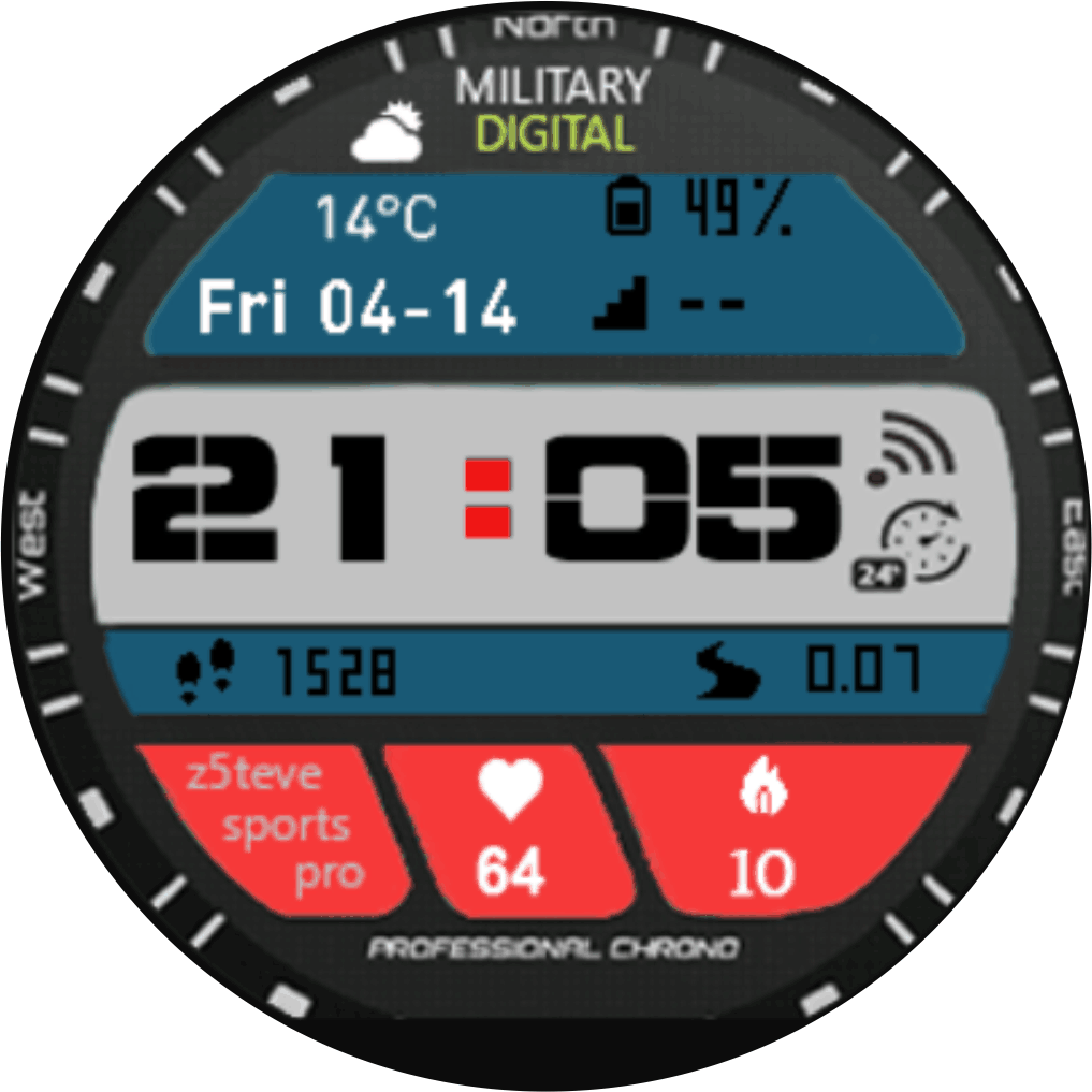 华米跃我Amazfit Pace, Stratos手表表盘