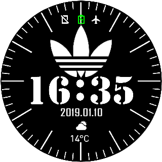 华米跃我Amazfit Pace, Stratos手表表盘