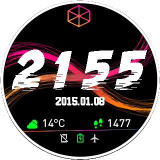 华米跃我Amazfit Pace, Stratos手表表盘