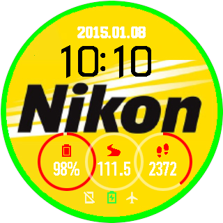 华米跃我Amazfit Pace, Stratos手表表盘