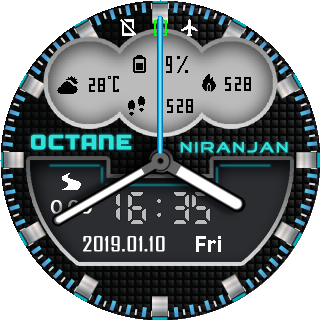 华米跃我Amazfit Pace, Stratos手表表盘