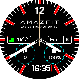 华米跃我Amazfit Pace, Stratos手表表盘