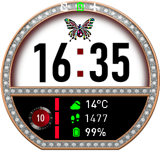 华米跃我Amazfit Pace, Stratos手表表盘