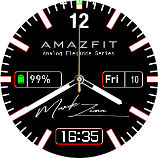 华米跃我Amazfit Pace, Stratos手表表盘