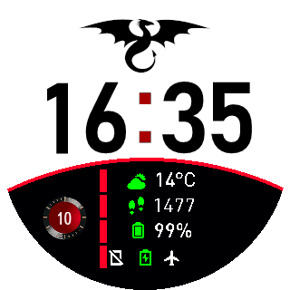 华米跃我Amazfit Pace, Stratos手表表盘