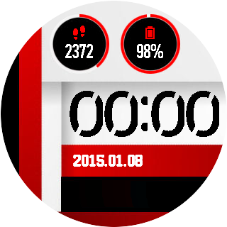 华米跃我Amazfit Pace, Stratos手表表盘