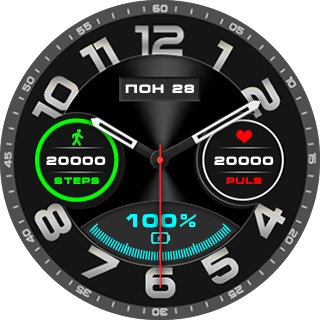 华米跃我Amazfit Pace, Stratos手表表盘