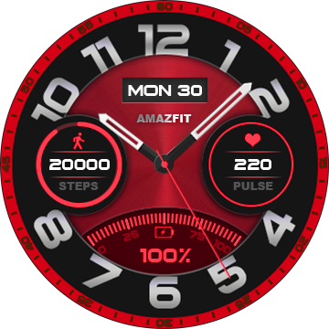 华米跃我Amazfit Pace, Stratos手表表盘