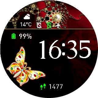 华米跃我Amazfit Pace, Stratos手表表盘