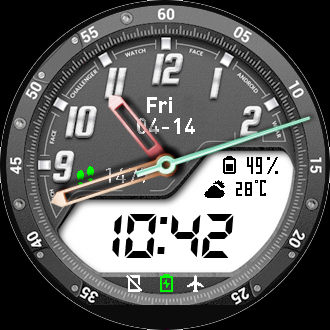 华米跃我Amazfit Pace, Stratos手表表盘
