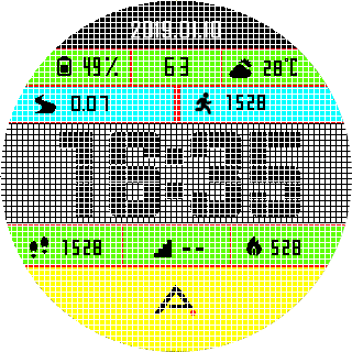 华米跃我Amazfit Pace, Stratos手表表盘