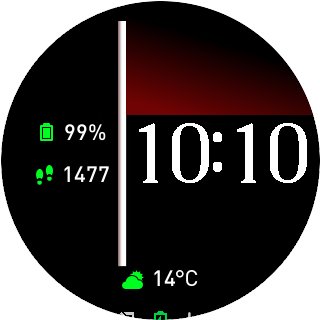 华米跃我Amazfit Pace, Stratos手表表盘