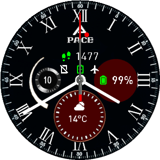 华米跃我Amazfit Pace, Stratos手表表盘