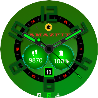 华米跃我Amazfit Pace, Stratos手表表盘