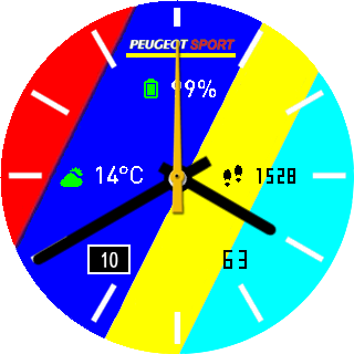 华米跃我Amazfit Pace, Stratos手表表盘