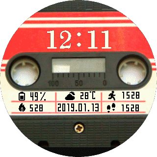 华米跃我Amazfit Pace, Stratos手表表盘