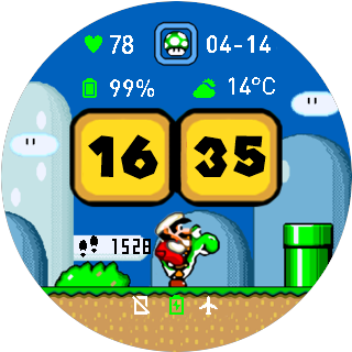 华米跃我Amazfit Pace, Stratos手表表盘