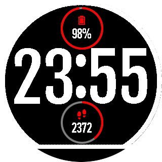 华米跃我Amazfit Pace, Stratos手表表盘