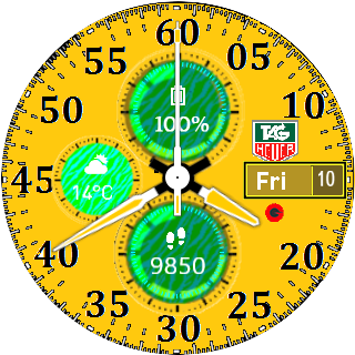 华米跃我Amazfit Pace, Stratos手表表盘