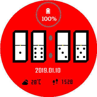 华米跃我Amazfit Pace, Stratos手表表盘