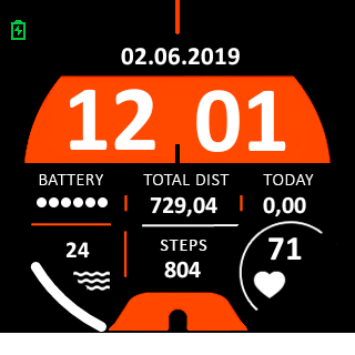 华米跃我Amazfit Pace, Stratos手表表盘