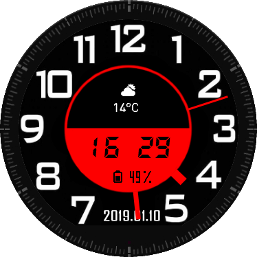华米跃我Amazfit Pace, Stratos手表表盘