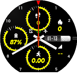 华米跃我Amazfit Pace, Stratos手表表盘