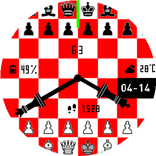 华米跃我Amazfit Pace, Stratos手表表盘