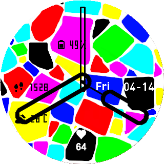 华米跃我Amazfit Pace, Stratos手表表盘