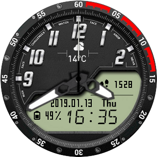 华米跃我Amazfit Pace, Stratos手表表盘