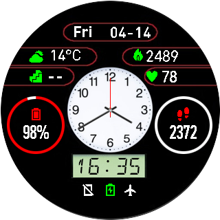 华米跃我Amazfit Pace, Stratos手表表盘