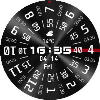 华米跃我Amazfit Pace, Stratos手表表盘