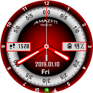 华米跃我Amazfit Pace, Stratos手表表盘