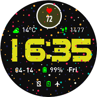 华米跃我Amazfit Pace, Stratos手表表盘