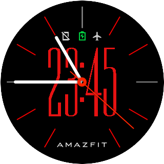 华米跃我Amazfit Pace, Stratos手表表盘