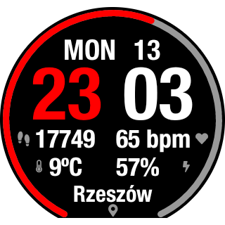 华米跃我Amazfit Pace, Stratos手表表盘
