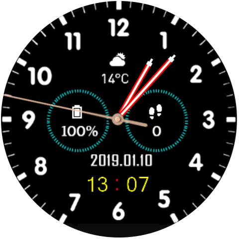 华米跃我Amazfit Pace, Stratos手表表盘