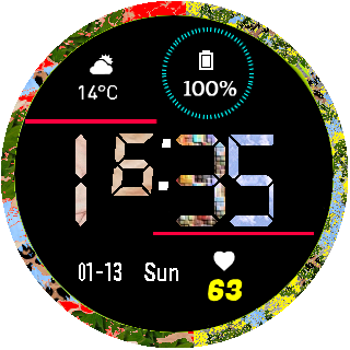 华米跃我Amazfit Pace, Stratos手表表盘