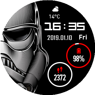 华米跃我Amazfit Pace, Stratos手表表盘
