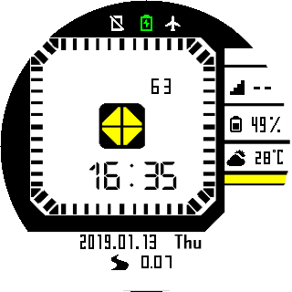 华米跃我Amazfit Pace, Stratos手表表盘