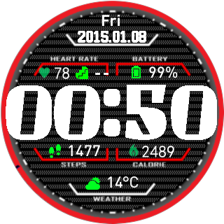 华米跃我Amazfit Pace, Stratos手表表盘