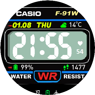 华米跃我Amazfit Pace, Stratos手表表盘