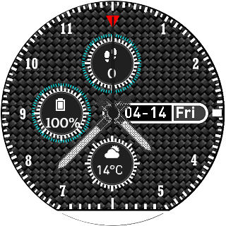 华米跃我Amazfit Pace, Stratos手表表盘