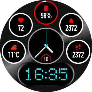 华米跃我Amazfit Pace, Stratos手表表盘
